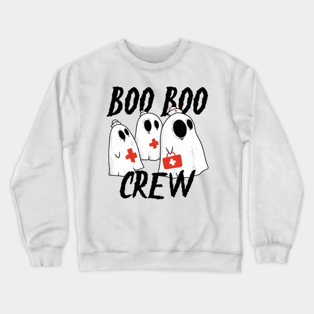 Boo Boo Crew Halloween Crewneck Sweatshirt by uncommontee